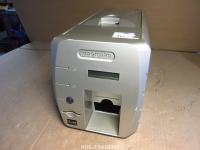 MAGICARD TANGO 2 MagCOLOR ID CARD PRINTER Two-Sided USB + USED RIBBON -NO HOLDER