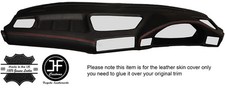 Roter Stich Top Dashboard Lederhaut Abdeckung Passt F�r BMW 5er Serie E34 84-97