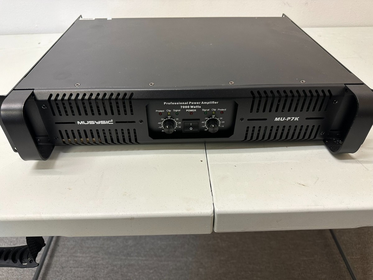 MUSYSIC MUP7K Power Amplifier 688281306747| eBay