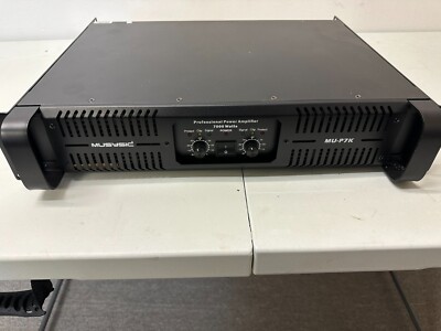 MUSYSIC MUP7K Power Amplifier for sale online | eBay
