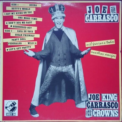 Joe King Carrasco - Mil Gracias A Todos . . .  - Stiff Records - Germany - 1980