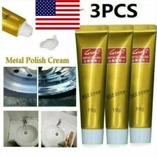 3 Pcs Polishing Paste Ultimate Metal Polish Cream Stainless Steel Ceramic Watch