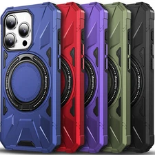 For iPhone 16 Pro Max/15/Plus Case Phone Cover Shockproof +Tempered Glass