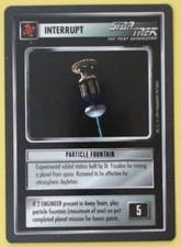 Star Trek CCG - Particle Fountain - 1994 Premiere Black Border (94BB) -R416