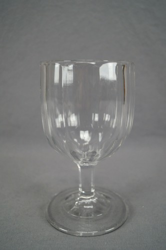 EAPG Straight Huber Pattern Maker Unknown Victorian Water Goblet Circa 1860s - Picture 2 of 7