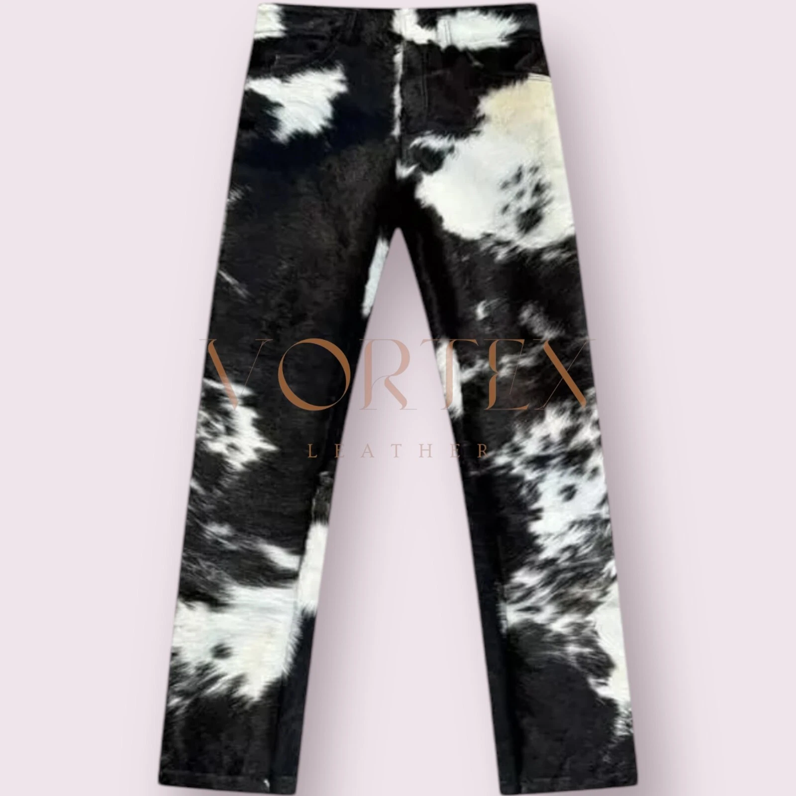 Men's New Natural Leather Pant Genuine Soft Cowhide Causal Wear Pant