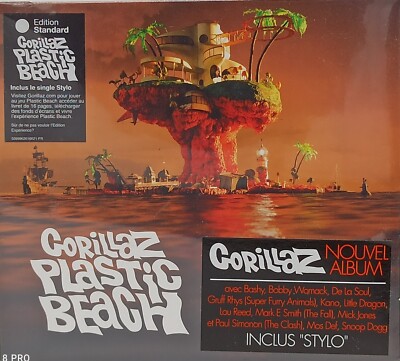 CD GORILLAZ - PLASTIC BEACH neu im Blister