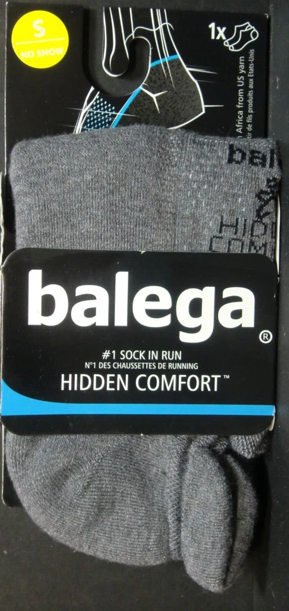 Balega Hidden Comfort No Show Tab S (Unisex) Charcoal