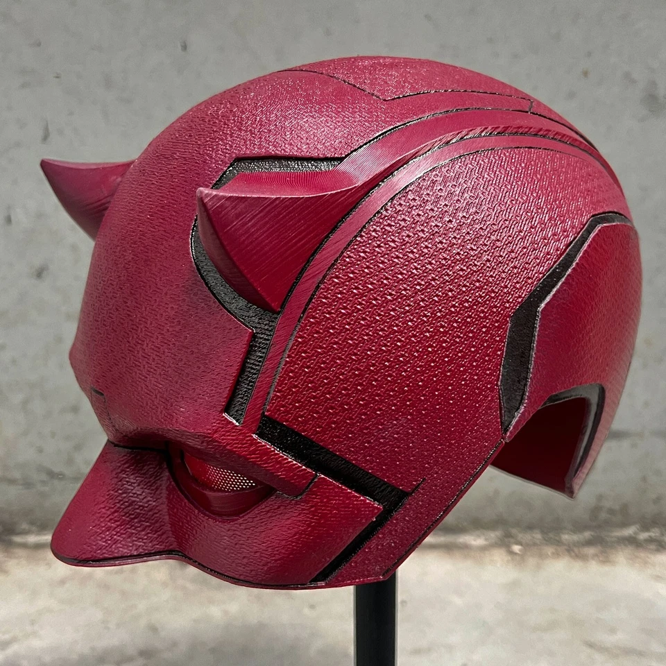 Daredevil Lebensgroß Tragbar Cosplay Maske Helm Kostüm Comicbuch Hero - Bild 4 von 4