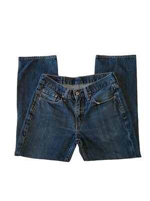 Levis Strauss 514 Jeans Blue Mens Size 29x25 Excellent Condition 