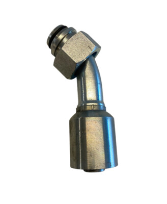 1.1/4'' Hose X 52 DHF45, Metric Heavy 45 Degree Hydraulic Fitting