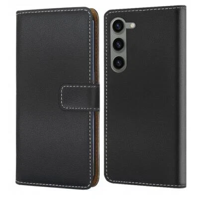 NUMERVA Handy Tasche für Samsung Galaxy S24 FE Schutz Klapp Hülle Book Flip Case Etui