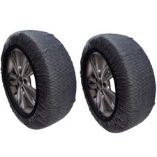 Calze Da Neve Per Auto Omologate En 16662-1 Con Guanti Catene Gomme Taglia (XL)