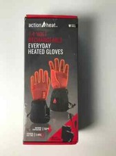 Action Heat Heated Gloves Rechargeable Women's Small with 2 battery packs