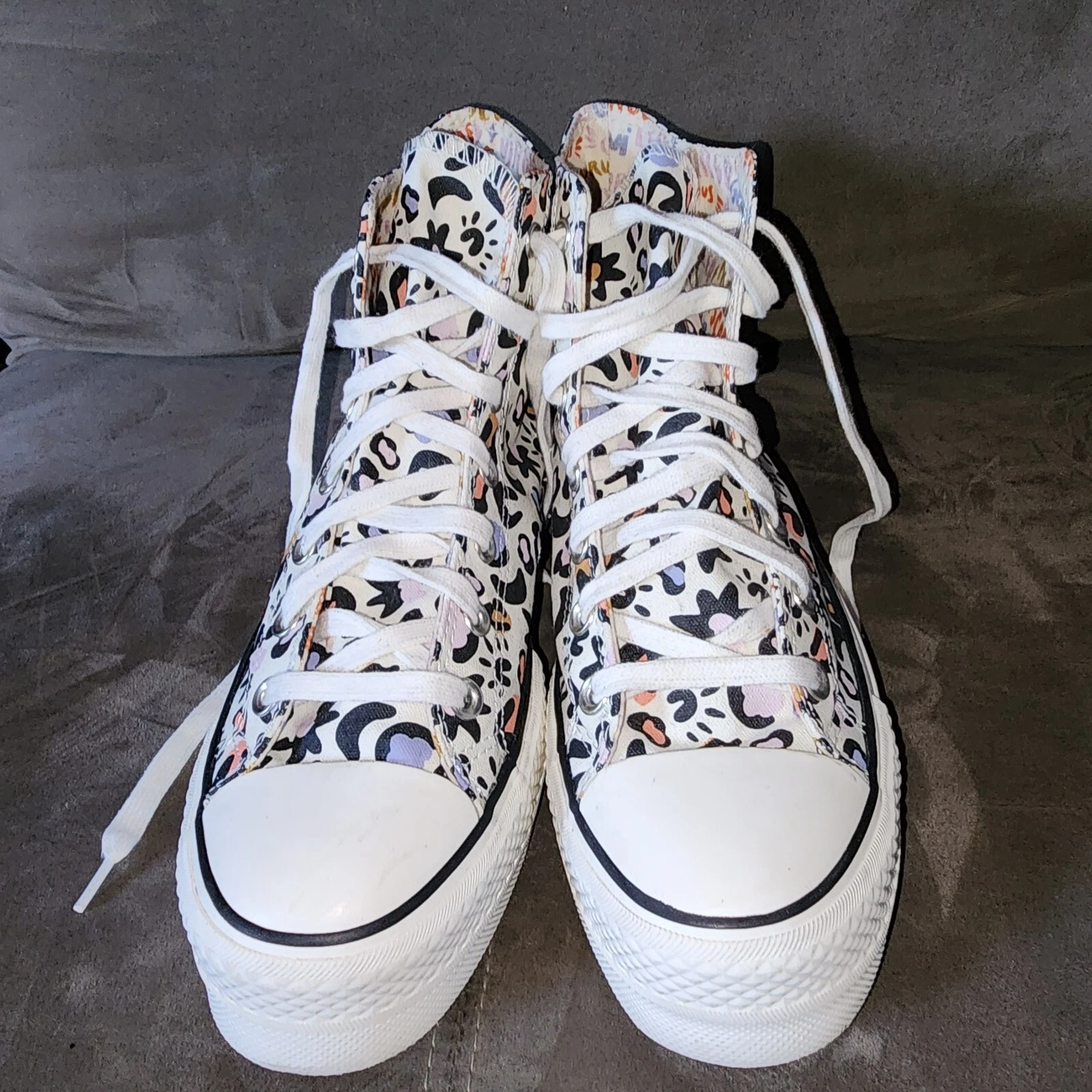 Suole da ginnastica Converse taglia US 9 ""Make Magic"" platform alte