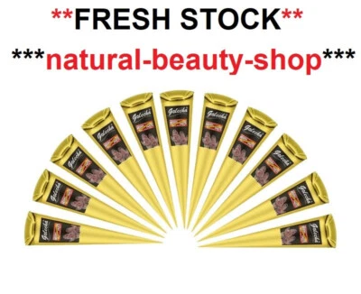 Pure BLACK Colour Henna Indian Mehndi Temporary Tattoo Cone, NO CAP