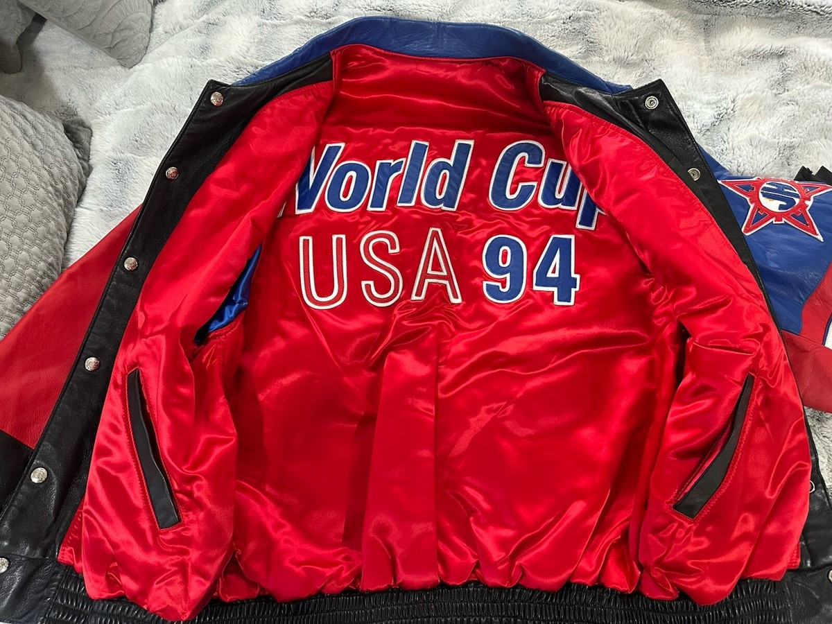 1994 Jeff Hamilton World Cup Team USA All Leather Reversible
