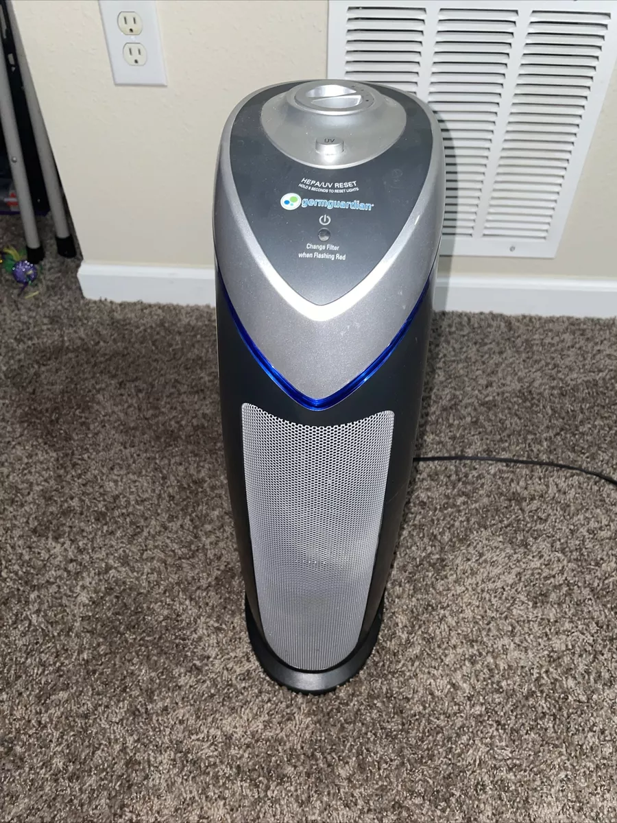 Germguardian air purifier shop flashing red light