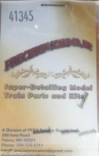 Precision Scale O #41345 Hinge, Non-Working (4 Brass Parts)