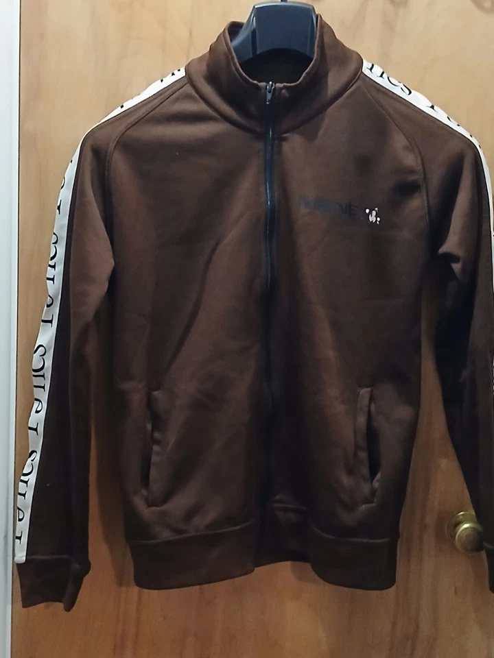 Traje de treino Money Makin MUITO RARO! GRANDE masculino.  Conjunto de jaqueta e calça. Design exclusivo - Imagem 2 de 4