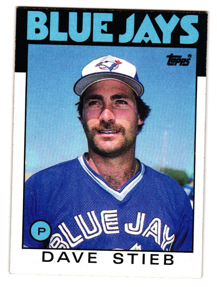 1986 Topps - Dave Stieb #650 Toronto Blue Jays