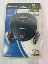 Memorex MD6126CP Portable CD Player Car Kit Brand New Sealed