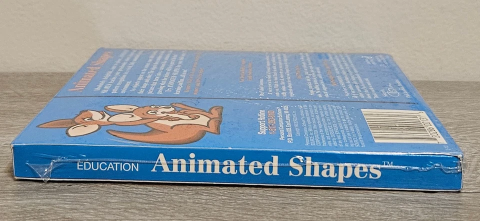 VTG Personal Companion Animated Shapes IBM PC 3.5 Floppy Disc New Sealed - Image 4 of 4