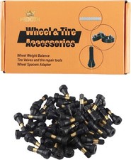 50pcs P High Pressure Brass Tire Valve Stem High-pressure Tubeless Snap-in
