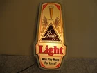 Vintage Blatz Light Lighted Beer Sign