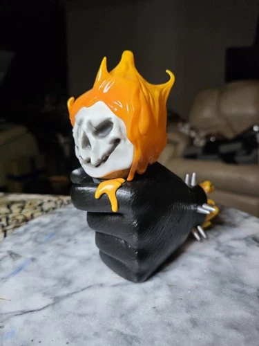 Unruly Industries One Scoops Ghost Rider Vinyl Designer Toy 6.5in Marvel