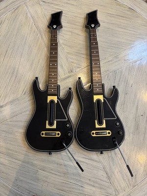 2 Guitar Hero Live Wireless Pair Guitars Xbox One PS3 PS4 No Dongle Or Straps