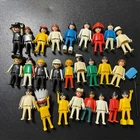 Vintage Playmobil Geobra Figures 1974 Toy Lot of 26