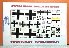 1/48 SUPERSCALE JUNKERS Ju-88A 7./KG 51, 3./LG DECAL SHEET # 48-458