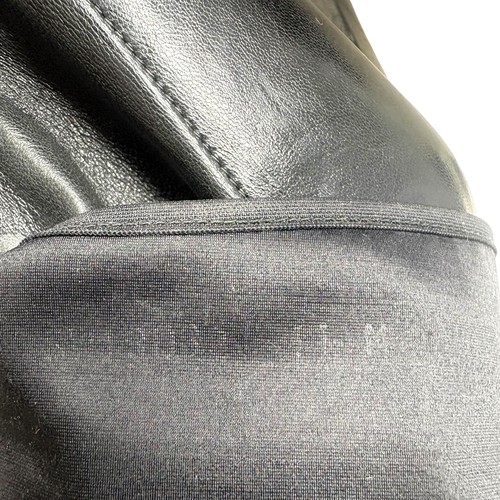 Stivaletti Stuart Weitzman Koko Nero in pelle nera elasticizzati punta aperta donna taglia 11 - Foto 5 di 10