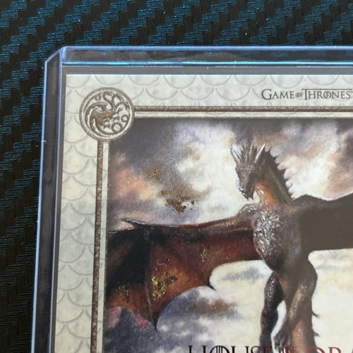 2024 Game of Thrones House the Dragon Artist Rendition Caraxes #AR11 /50 - Picture 2 of 6