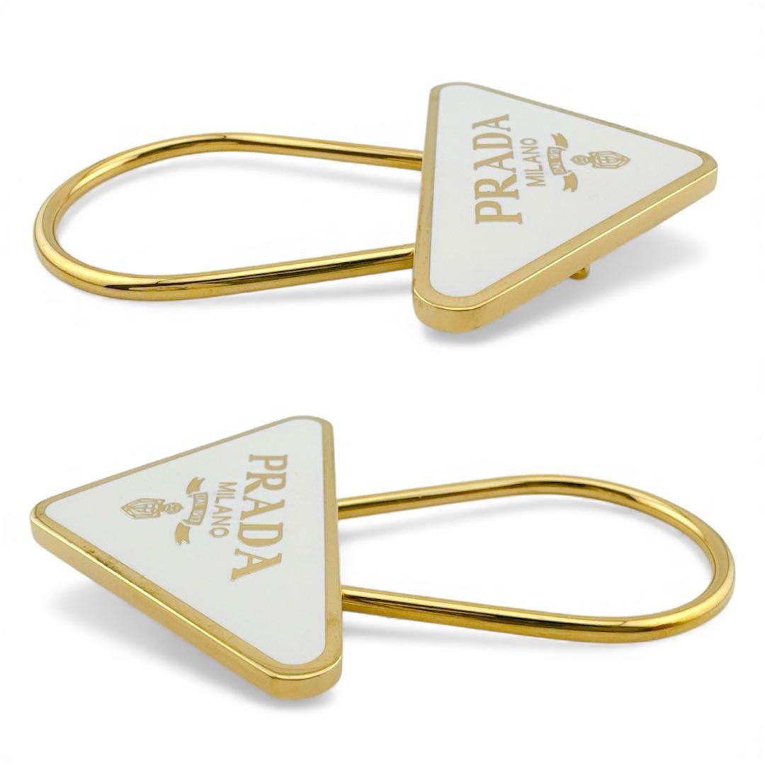 Excellent condition Prada GP triangular plate tri… - image 3