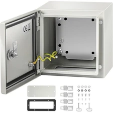 Steel Made Enclosure 8x8x6in IP66 Suitable for Wet Locations