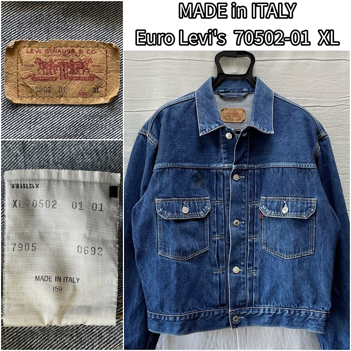 levis 507 jacket products for sale | eBay