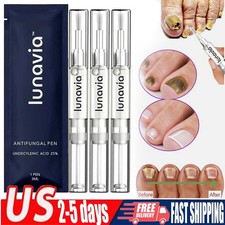 New Lunavia Antifungal Pen, 25 Undecylenic Acid Toenail Fungus Treatment