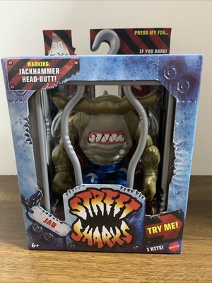 Street Sharks Jab Action Figure Hammerhead Shark 30th Anniversary Reissue 2024