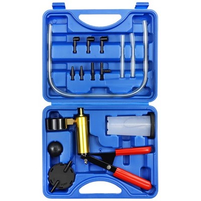 JoyFans 2 in 1 Hand Vacuum Pump Brake Bleeder Kit, One-Man Clutch Blue 