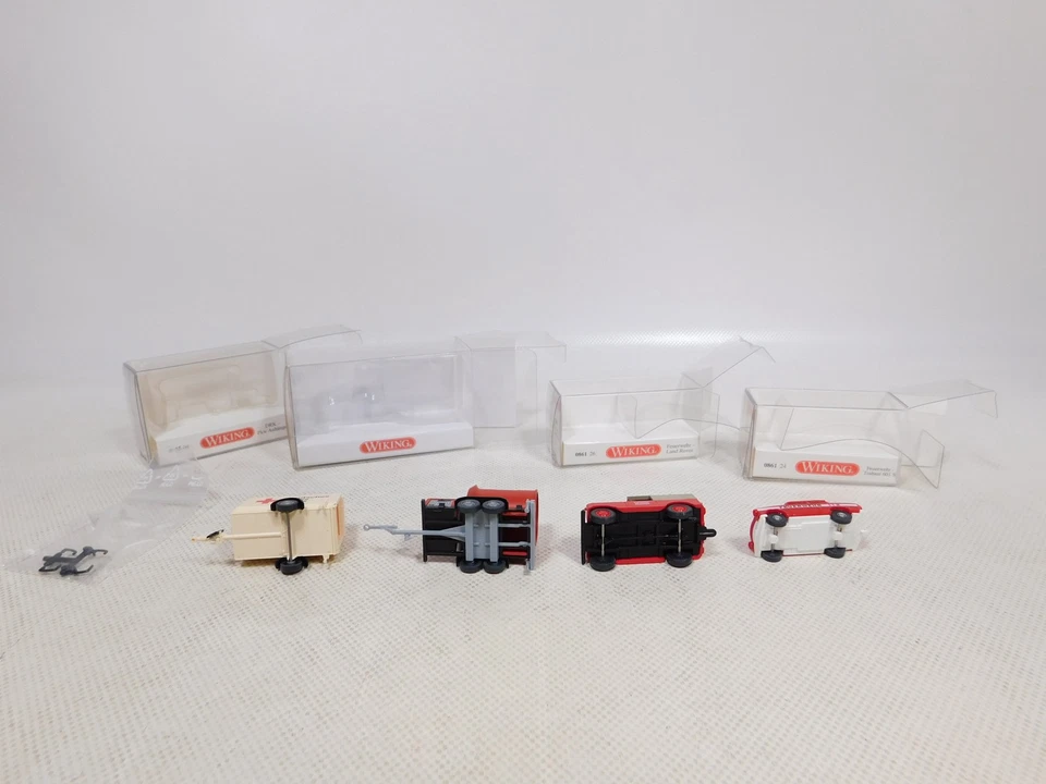 Wiking 1:87 H0 4x Modelo 0865 Fútbol 0861 Trabant Land Rover Fw 600 Como Nuevo # Foto 3 de 4