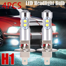 4x H1 LED Headlight Bulbs Conversion Kit High Low Beam Super Bright 6500K White