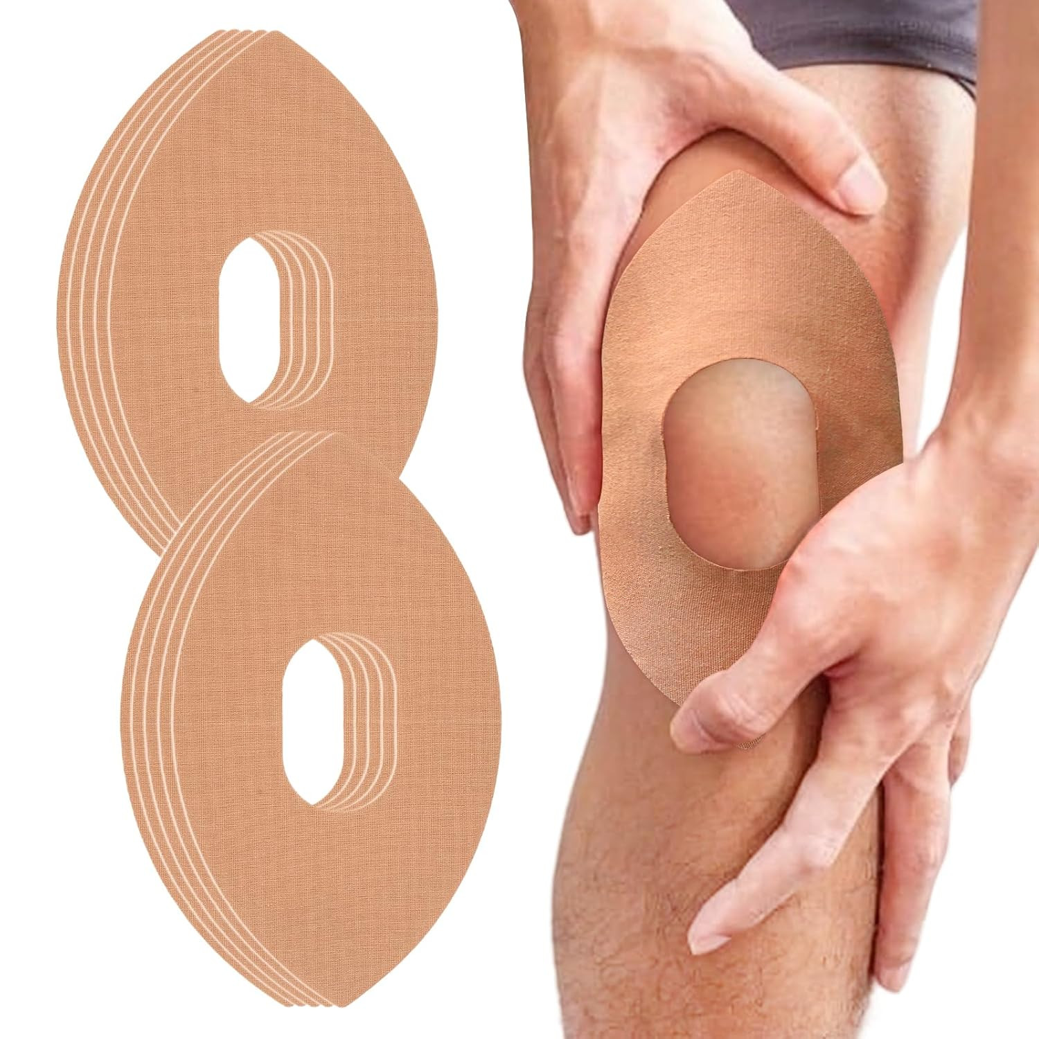 10st Kinesio Tape Knie Vorgeschnitten Stabilisierung Kinesiologieband Wasserfest