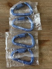 FVW 4 Pieces Heavy Duty Climbing Carabiners, 25KN UIAA Certified Auto Locking...