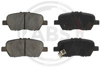 A.B.S. Bremsbelagsatz, Scheibenbremse 35232 FüR Honda