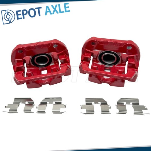 New Rear Disc Brake Caliper Pair (LH & RH) For Chrysler Dodge Ram 1500 (2002-2018)