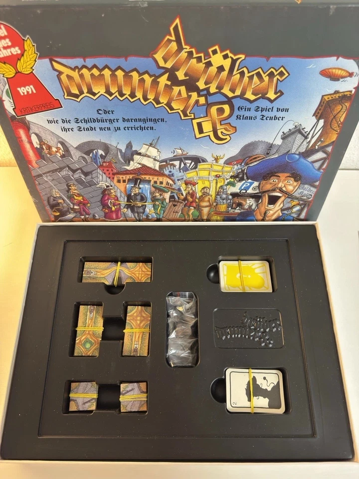 Drunter und Drüber - Spiel des Jahres 1991 - Brettspiel - VOLLSTÄNDIG - GUT - Bild 3 von 4
