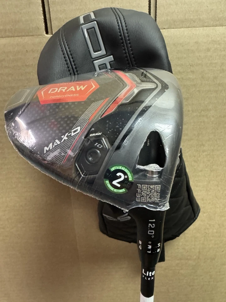 NEW 2025 Cobra DS Adapt Max-D Driver 12* - Vanquish 40g R2 Senior Flex RH - Image 2 of 4