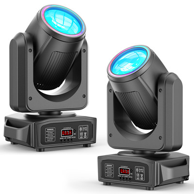200W LED Beam Moving Head 18 Prism 8 Gobo Stage Light DMX dj Spot Party Light
